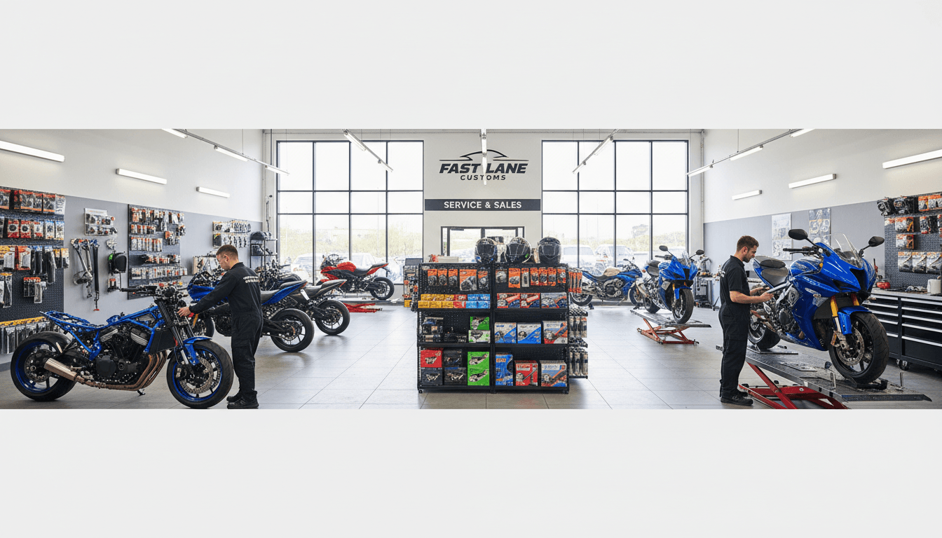 Motorcycle and RV auto body repair services